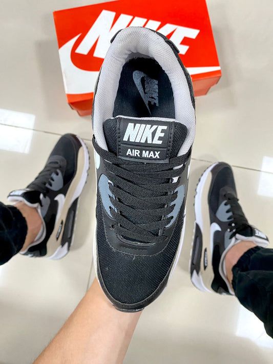 Air Max 90 Grafite/Bege