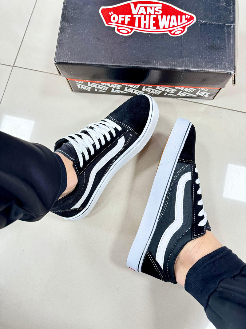 V@ns OldSchool Preto/Branco