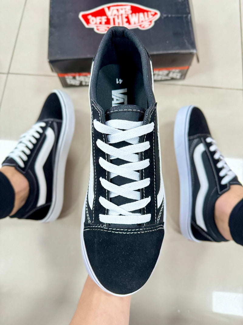 V@ns OldSchool Preto/Branco