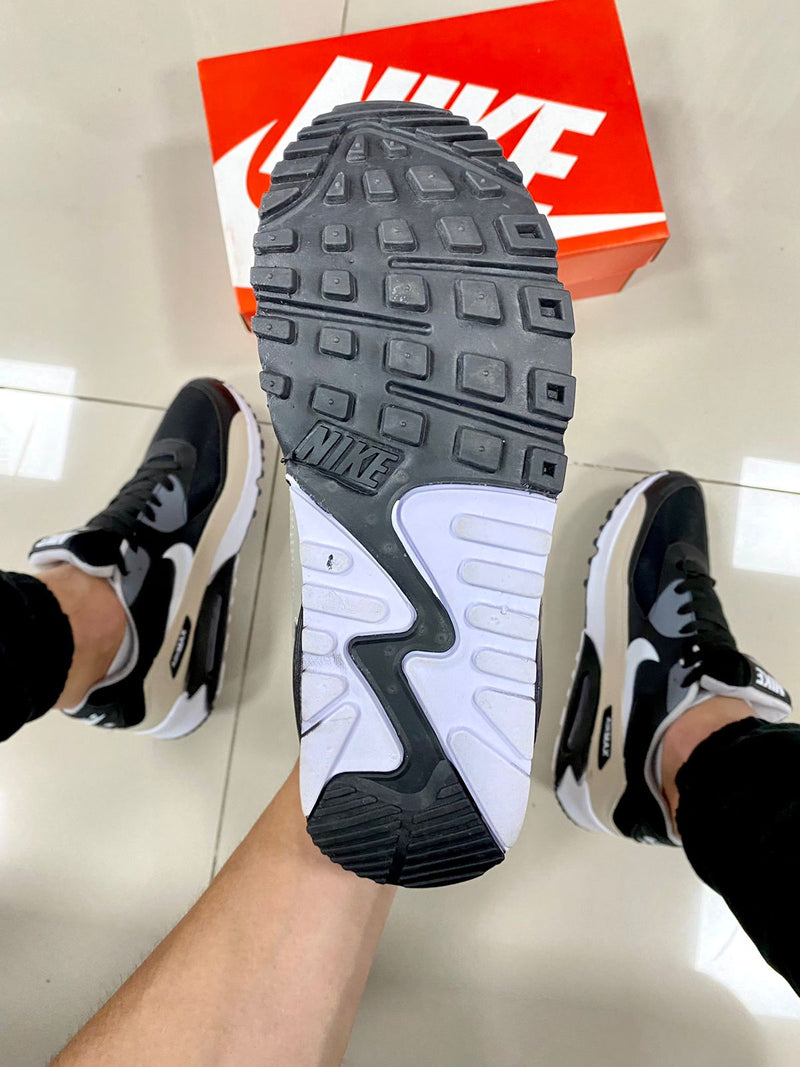 Air Max 90 Grafite/Bege