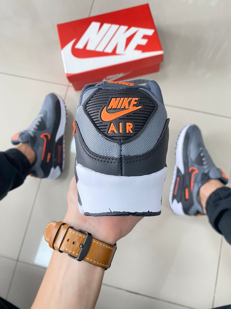 Air Max 90 Grafite/Laranja