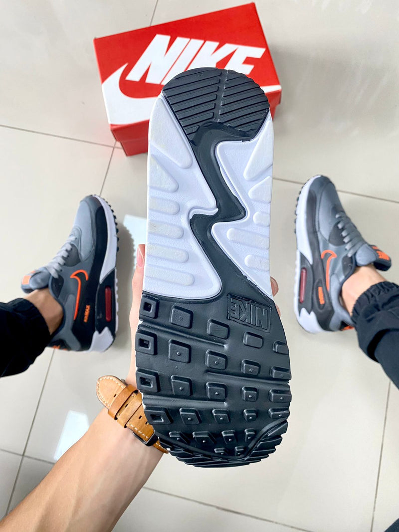 Air Max 90 Grafite/Laranja