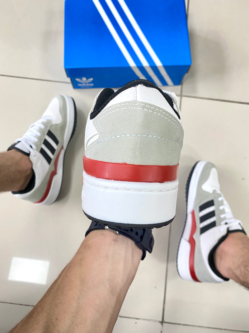 Forum Branco/Preto/Vermelho Premium