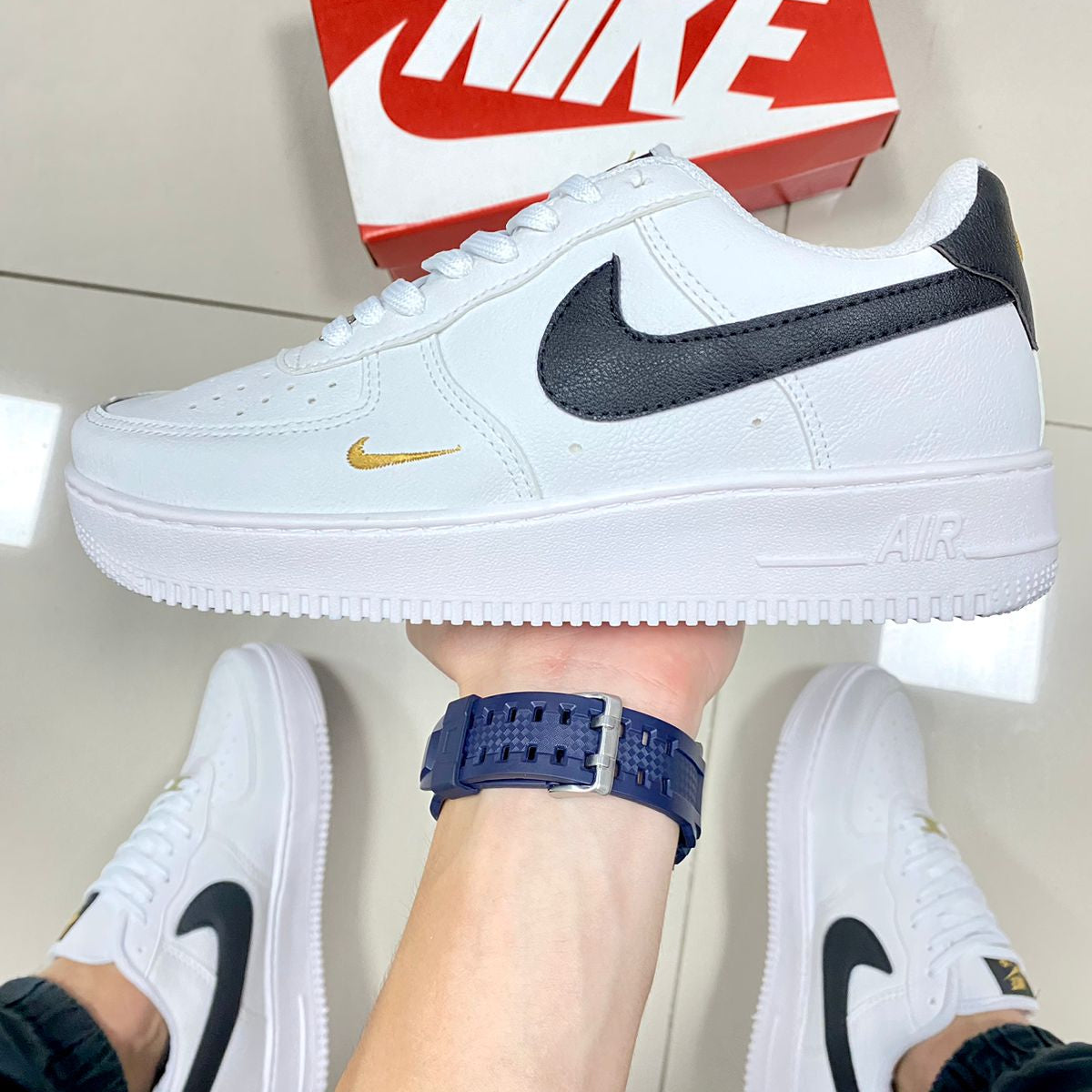 Air Force 1 Branco/Preto