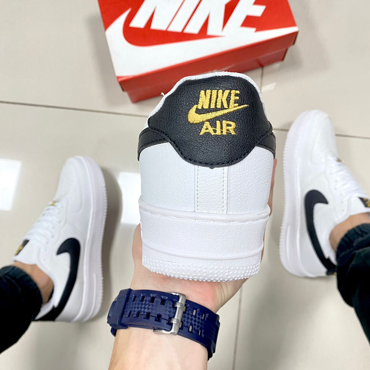 Air Force 1 Branco/Preto
