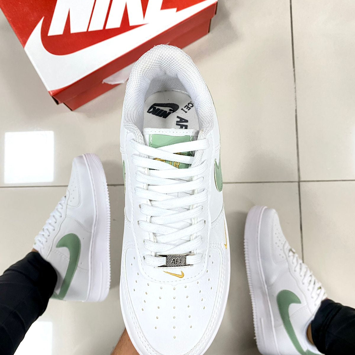 Air Force 1 Branco/Verde