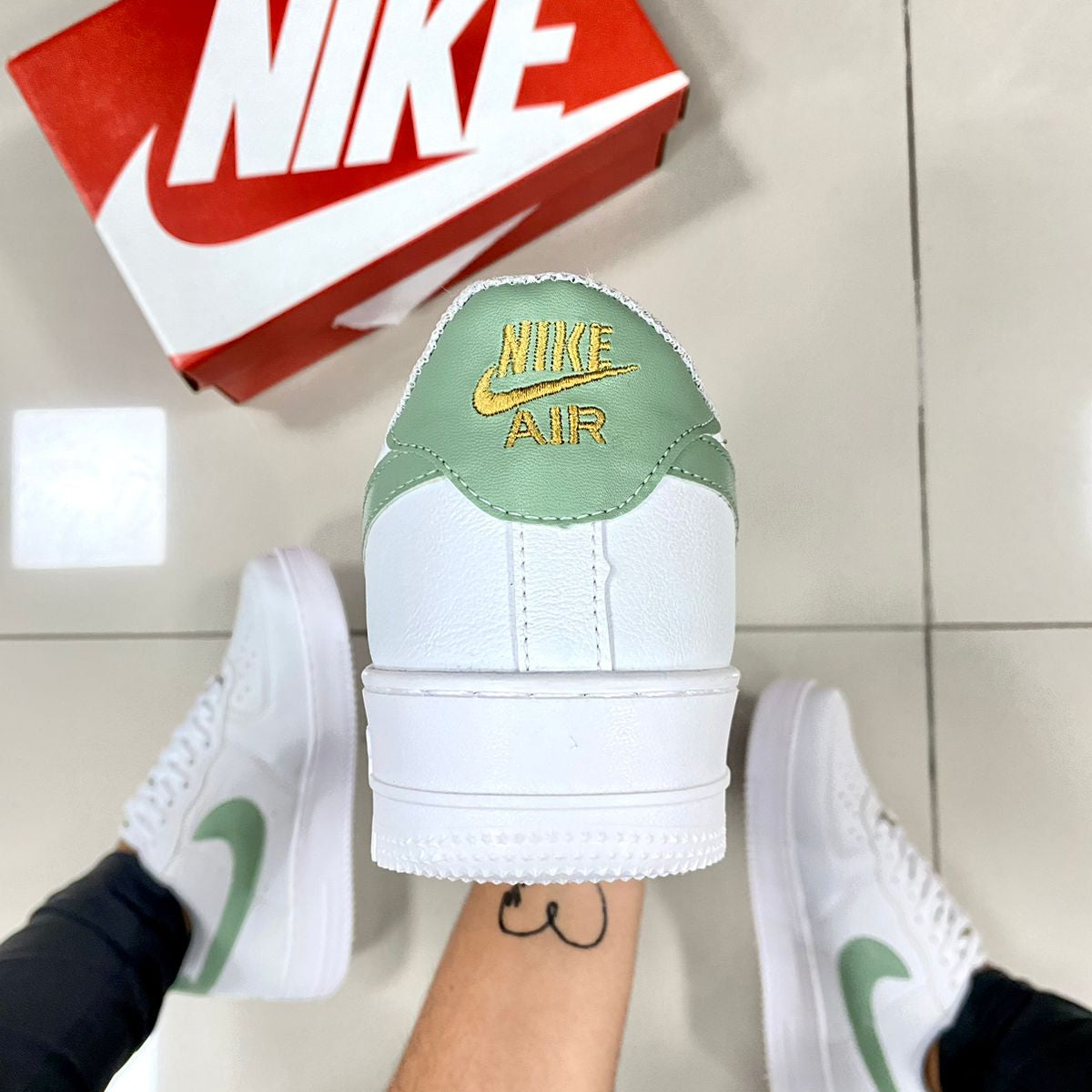 Air Force 1 Branco/Verde