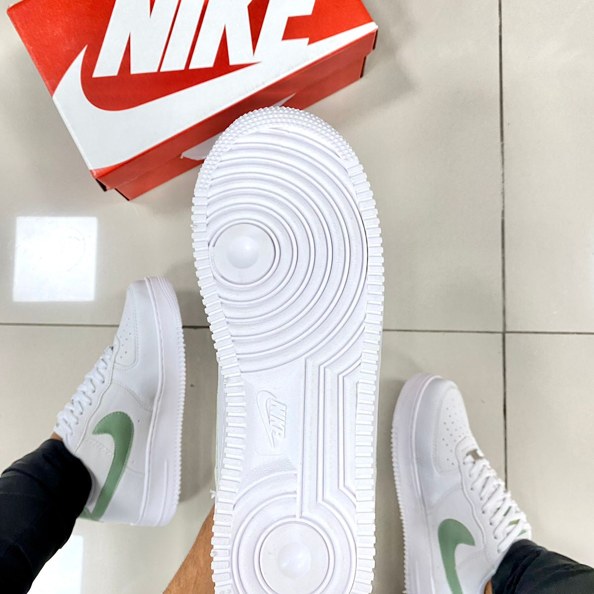 Air Force 1 Branco/Verde