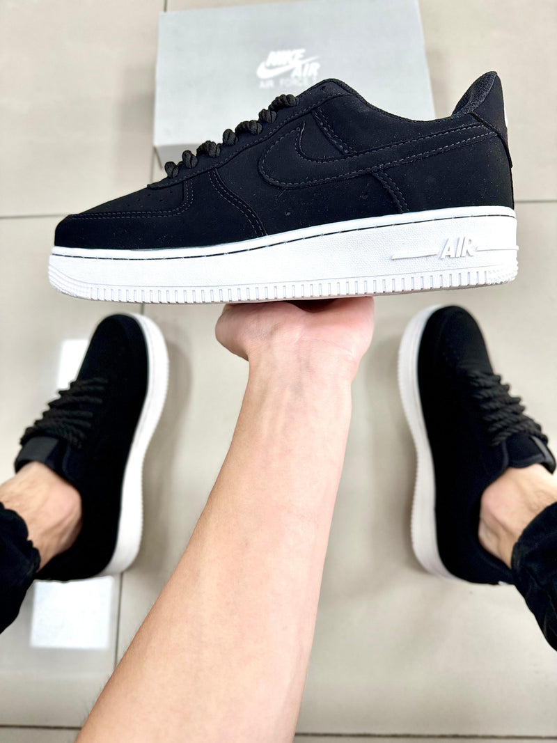 Air Force 1 Preto Nobuck Premium