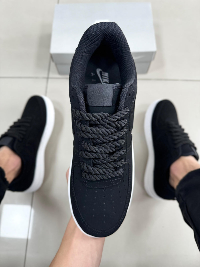 Air Force 1 Preto Nobuck Premium