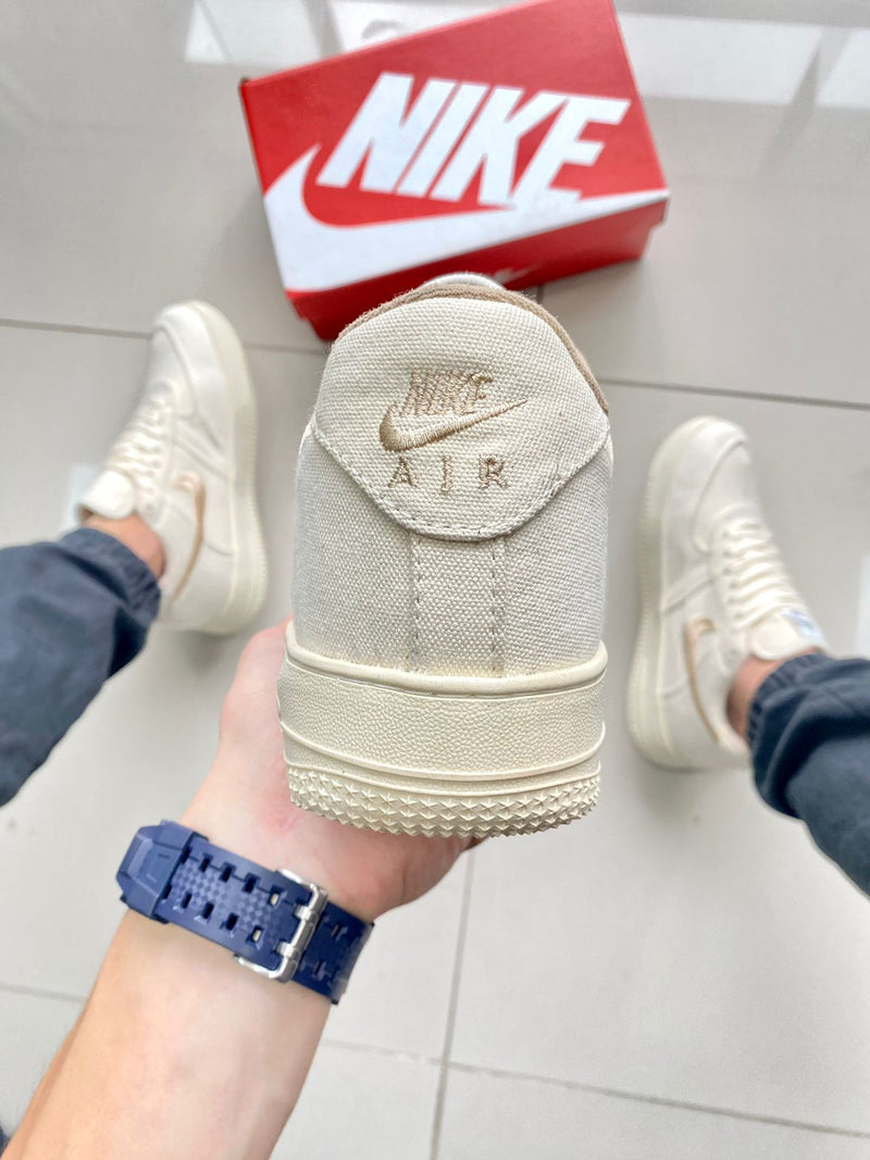 Air Force 1 Stussy Bege Premium