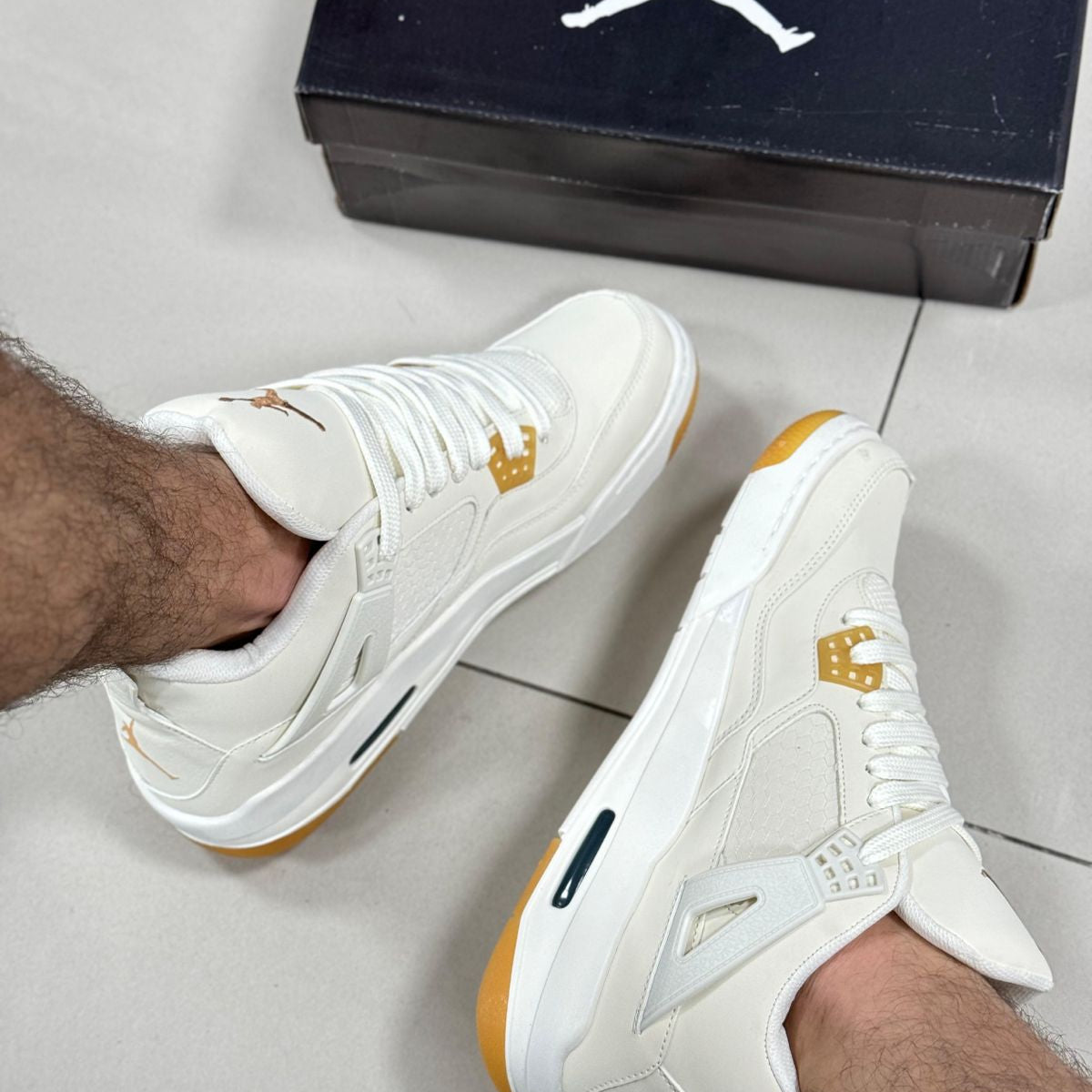 Air Jordan 4 Off White Premium