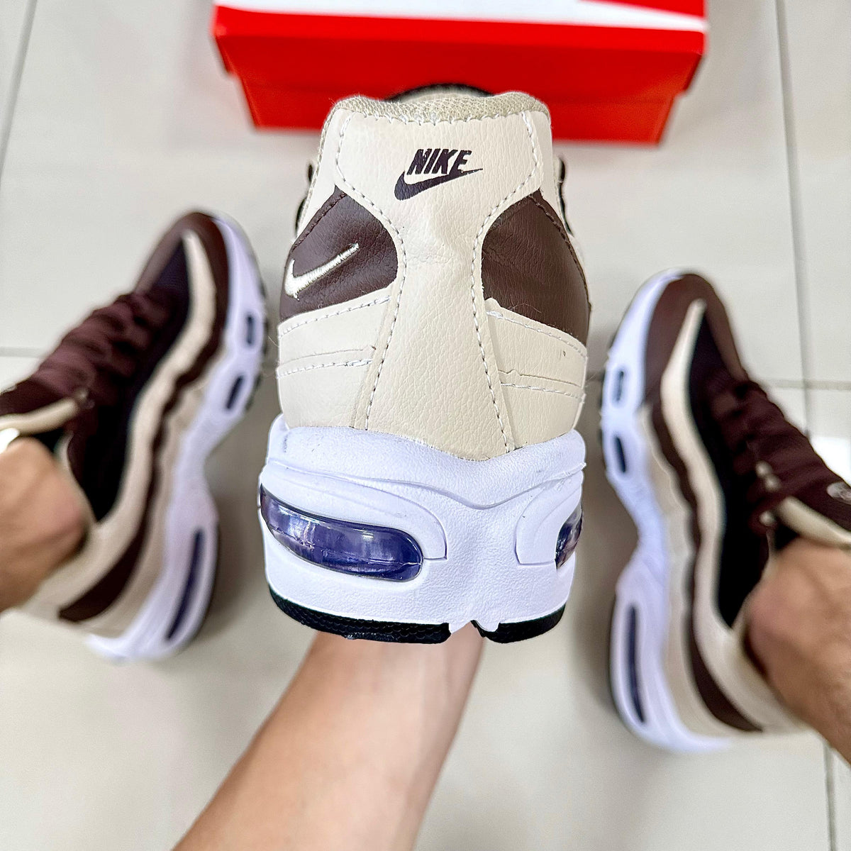 Air Max 95 Bege/Marrom