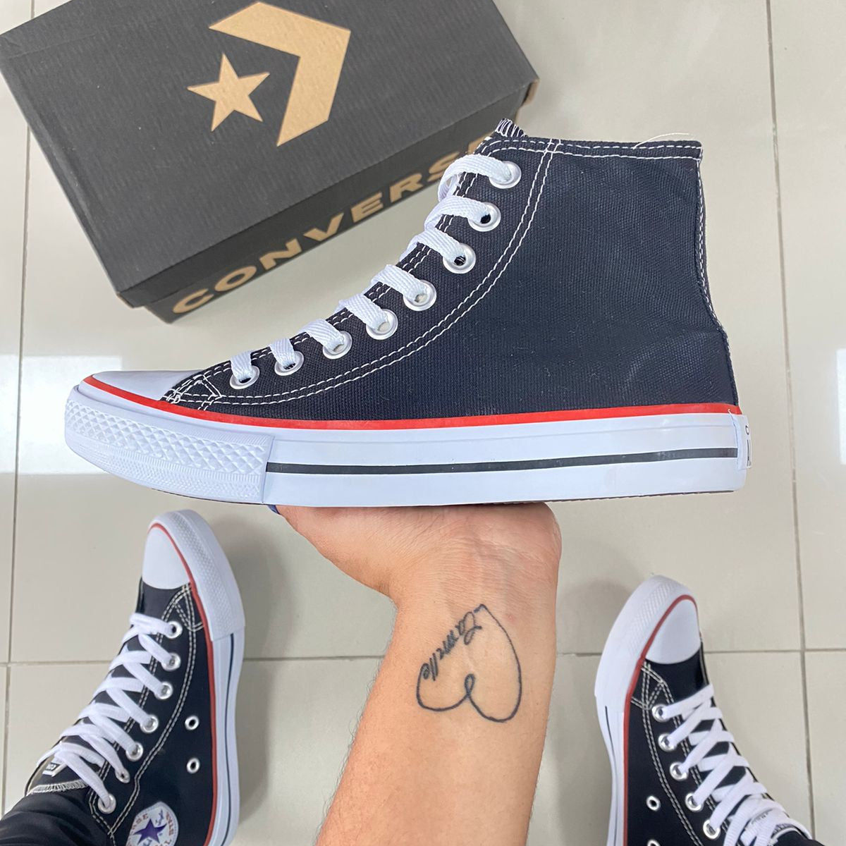 All Star Bota Preto