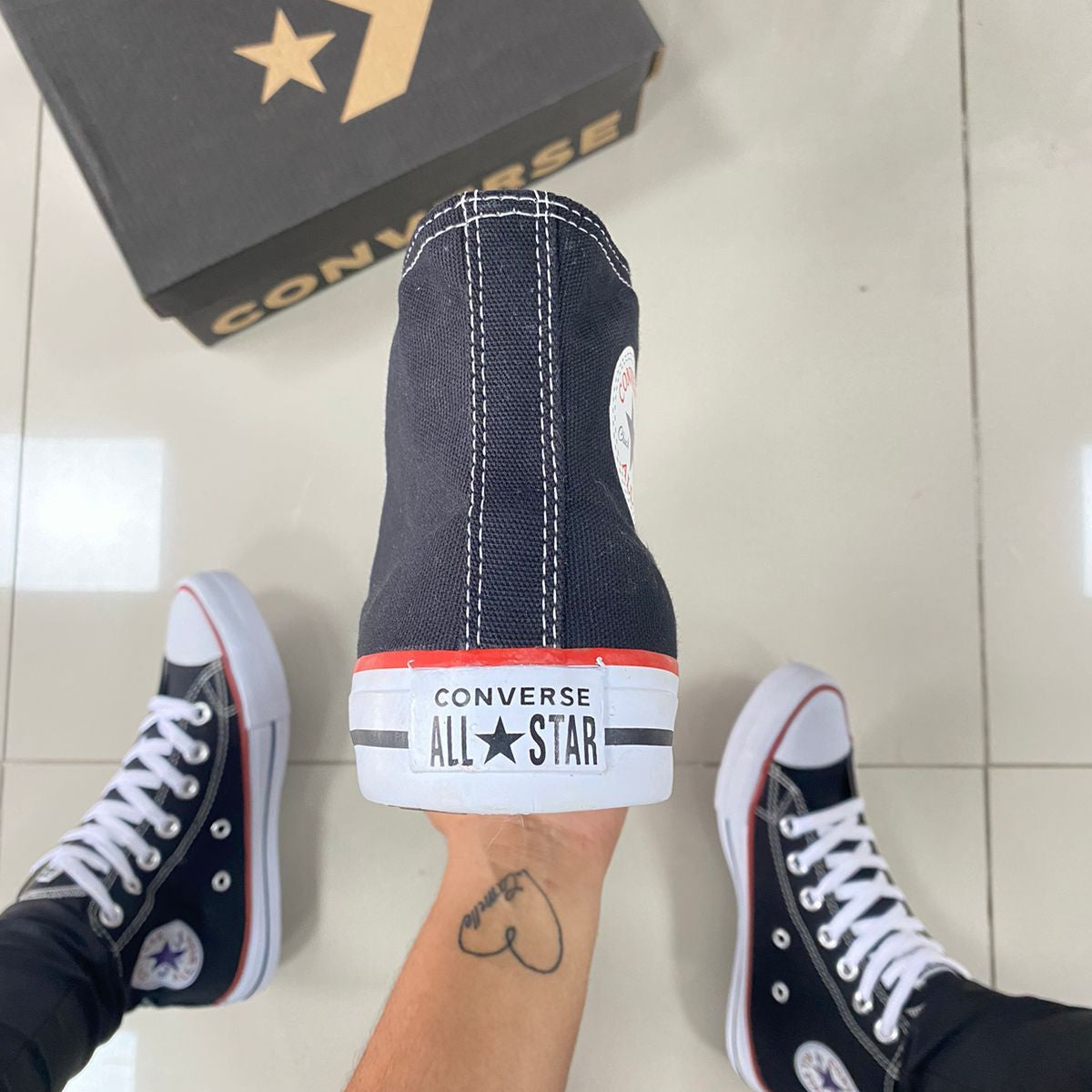 All Star Bota Preto