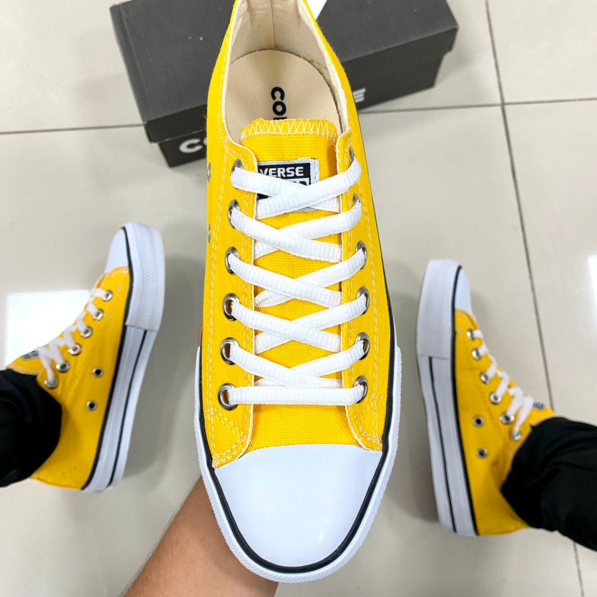 All Star Lona Amarelo