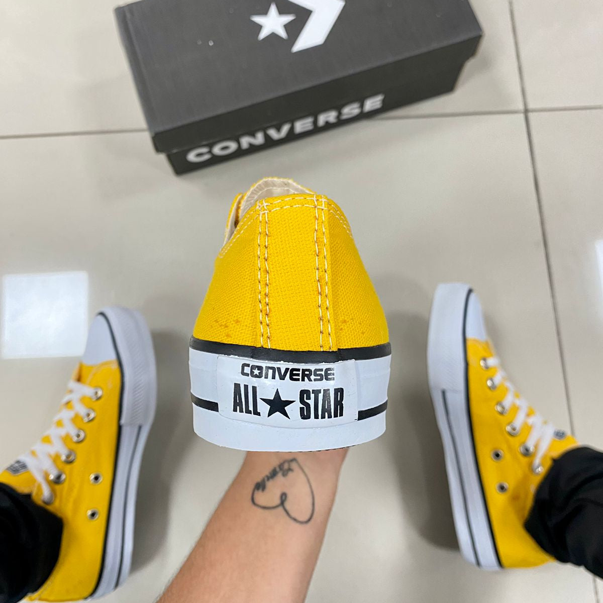 All Star Lona Amarelo