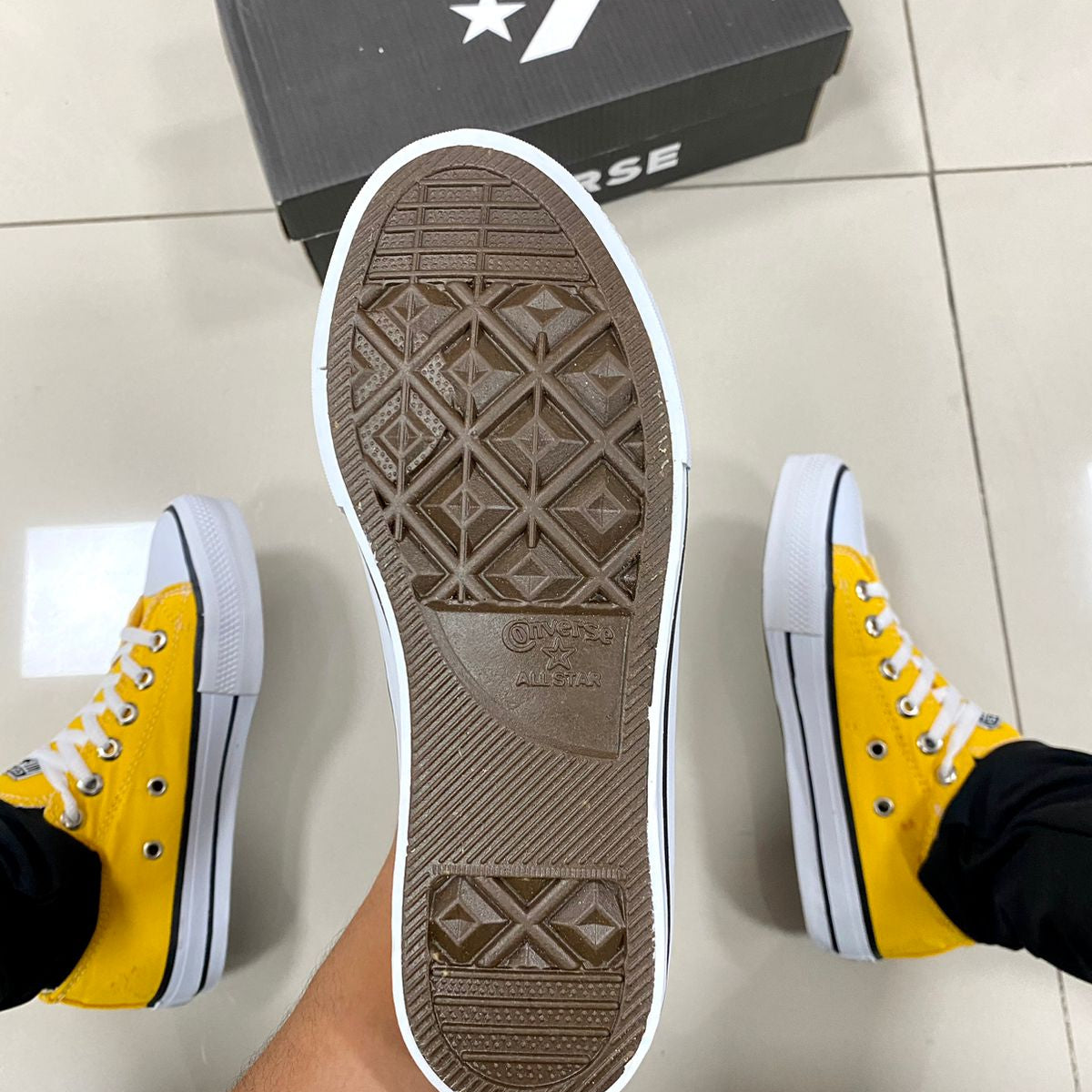 All Star Lona Amarelo