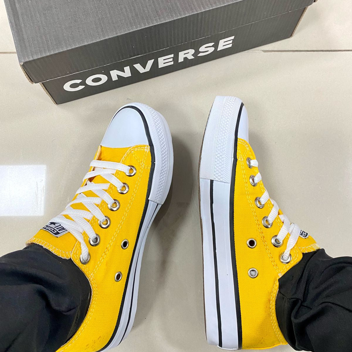 All Star Lona Amarelo