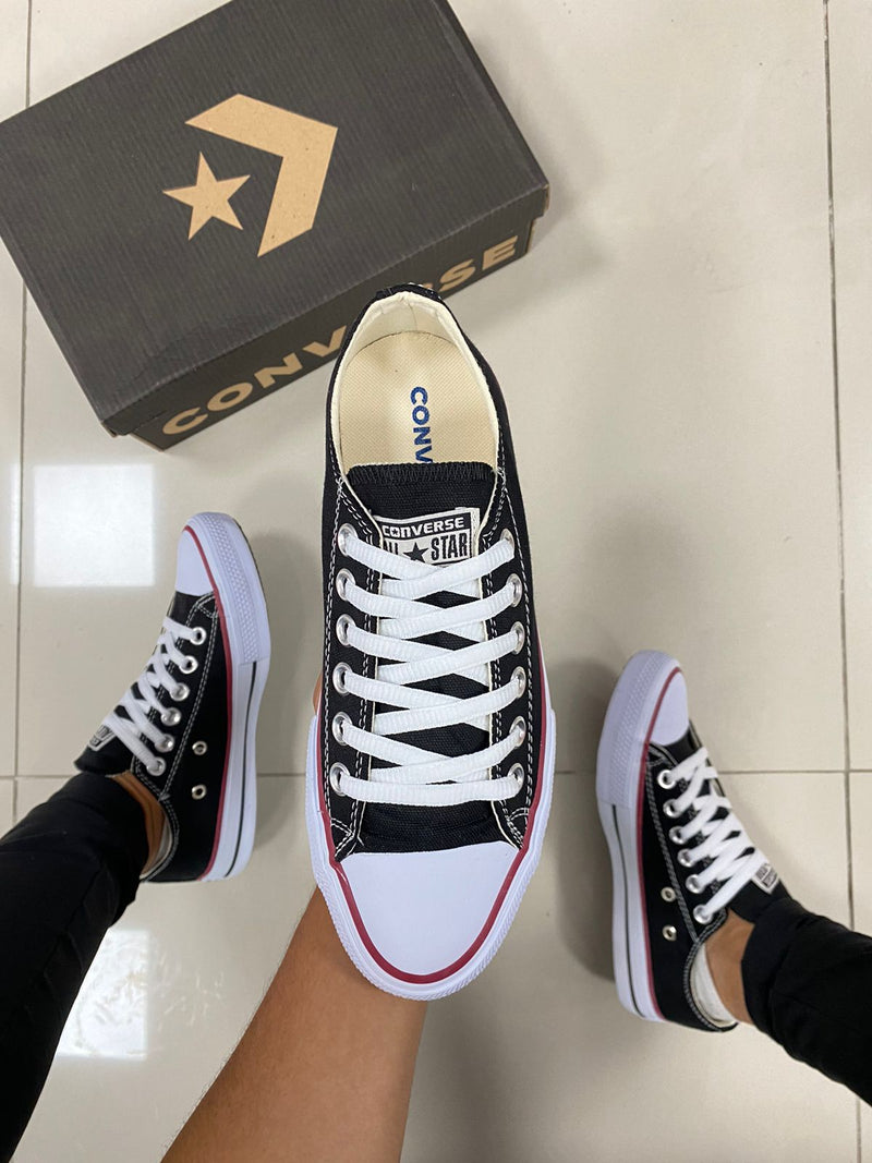 All Star Lona Preto
