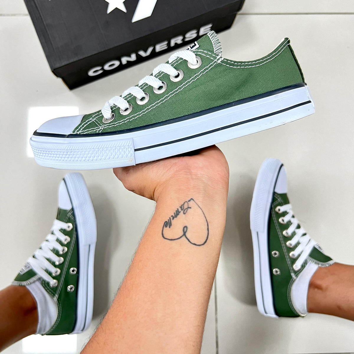 All Star Lona Verde