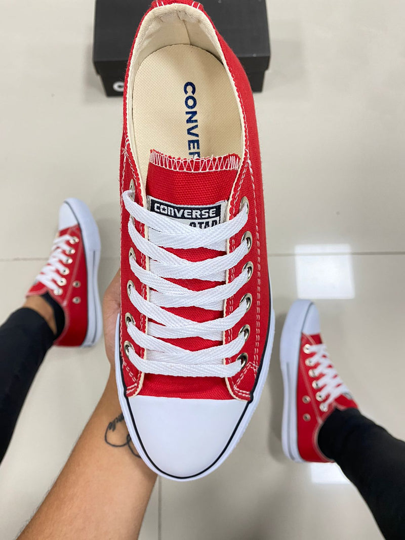 All Star Lona Vermelho