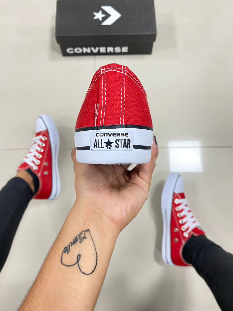 All Star Lona Vermelho