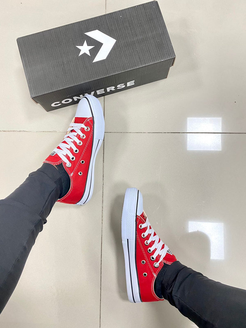 All Star Lona Vermelho