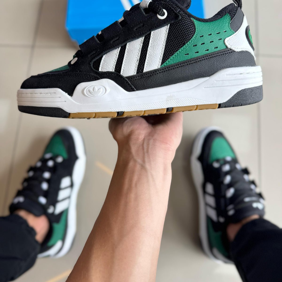 Adi2000 Preto/Verde Premium