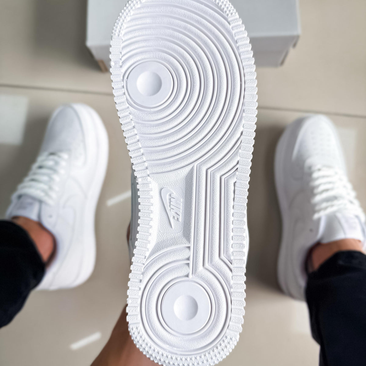 Air Force 1 Branco Nobuck Premium