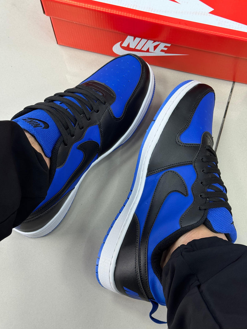 Borough Low Preto/Azul Premium