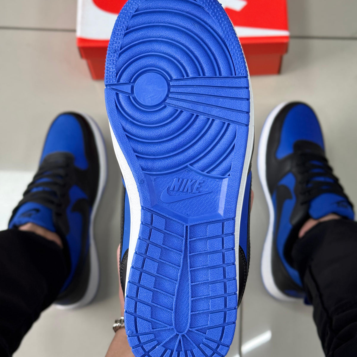Court Vision Preto/Azul Premium