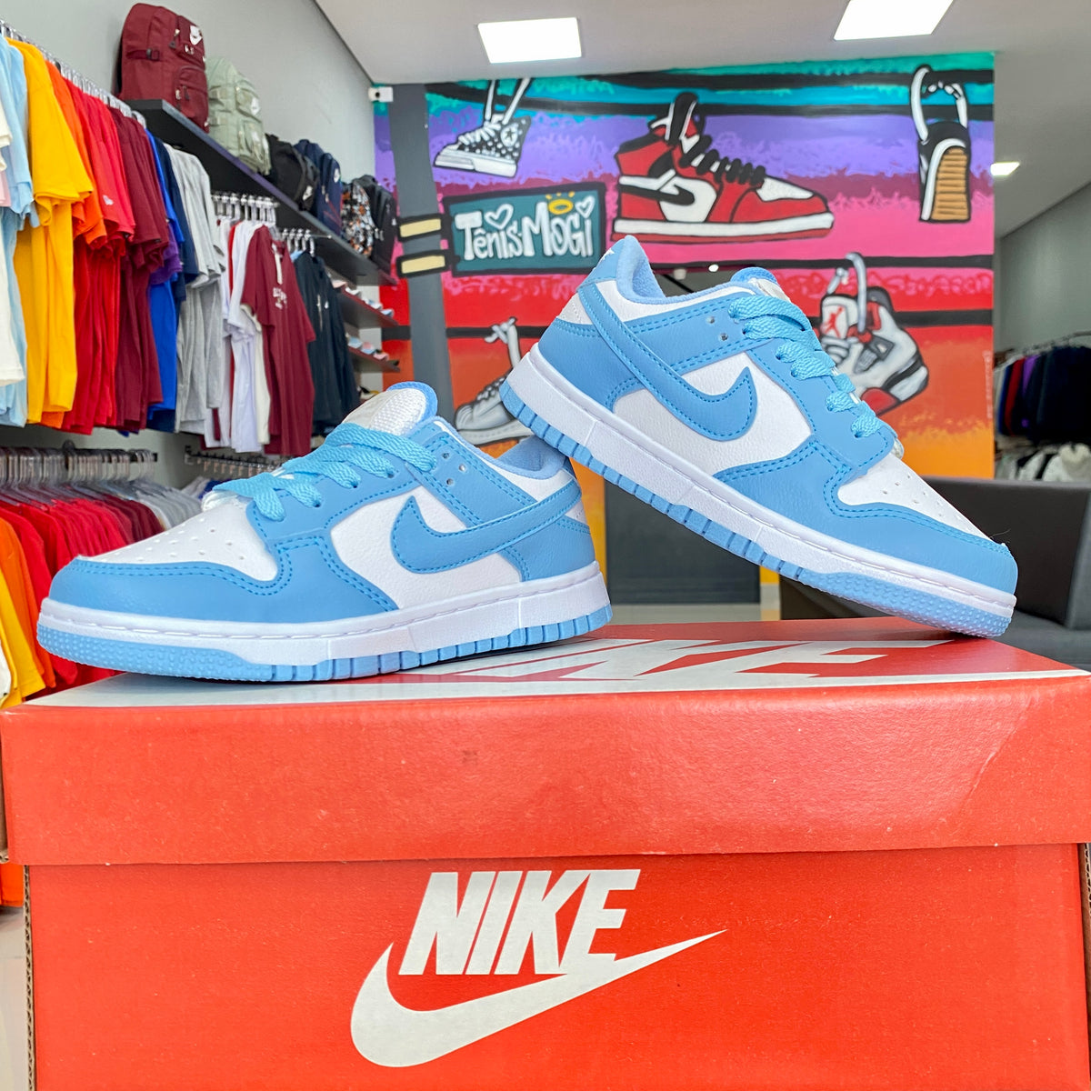 Dunk Low Azul Pastel Infantil