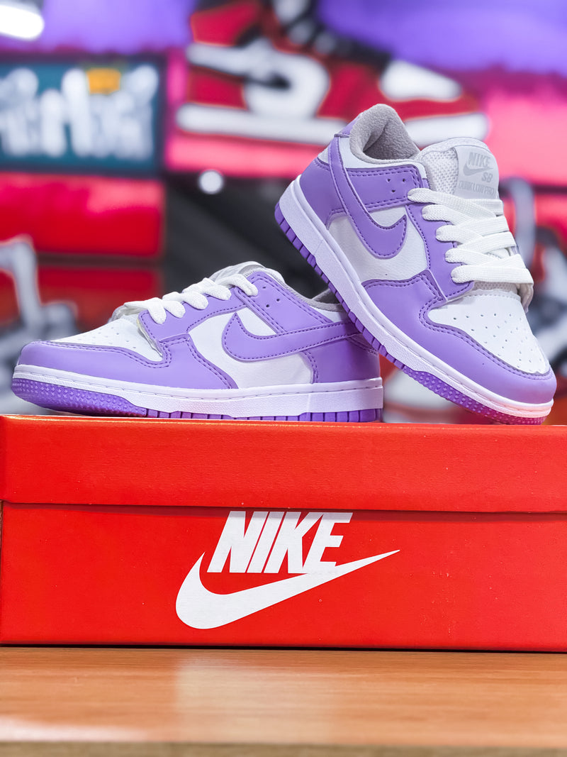 Dunk Low Lilás Infantil