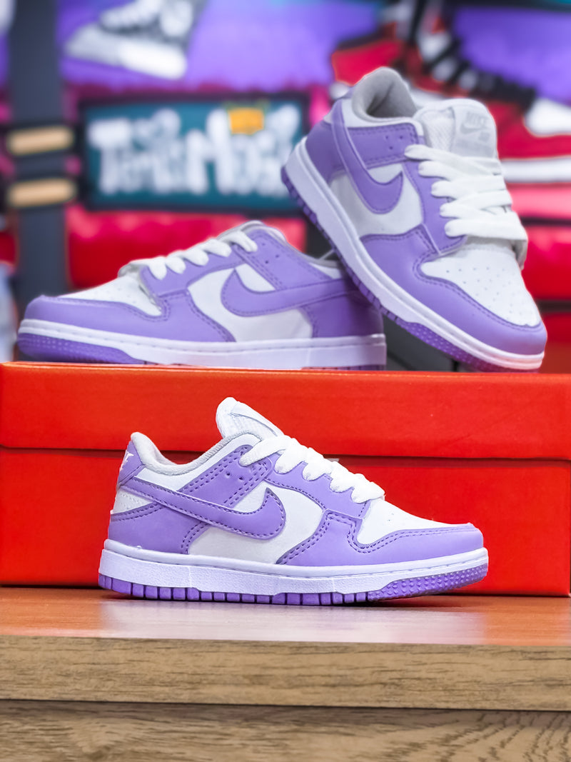 Dunk Low Lilás Infantil
