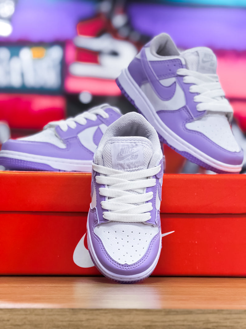 Dunk Low Lilás Infantil