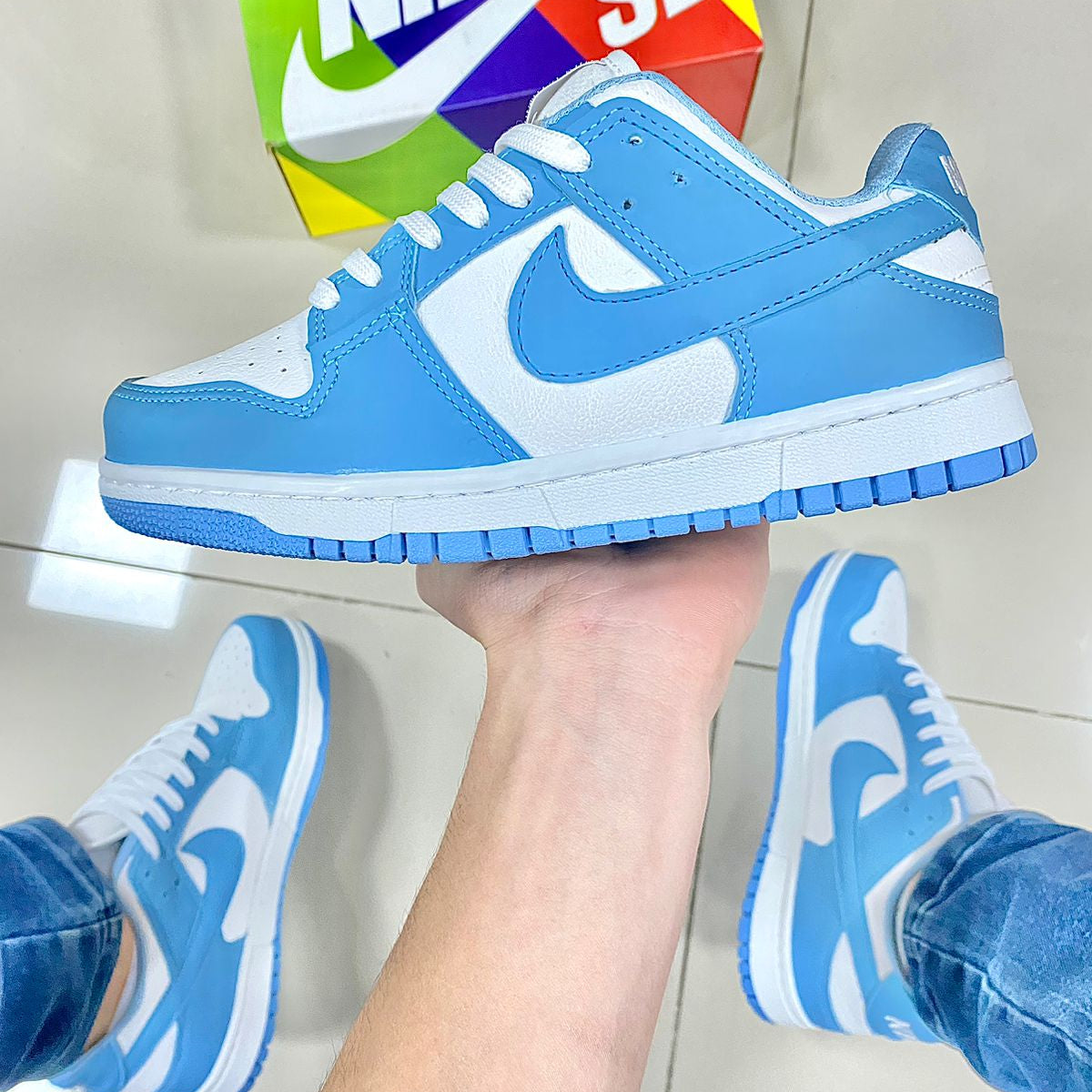 Dunk Low Azul Pastel Premium