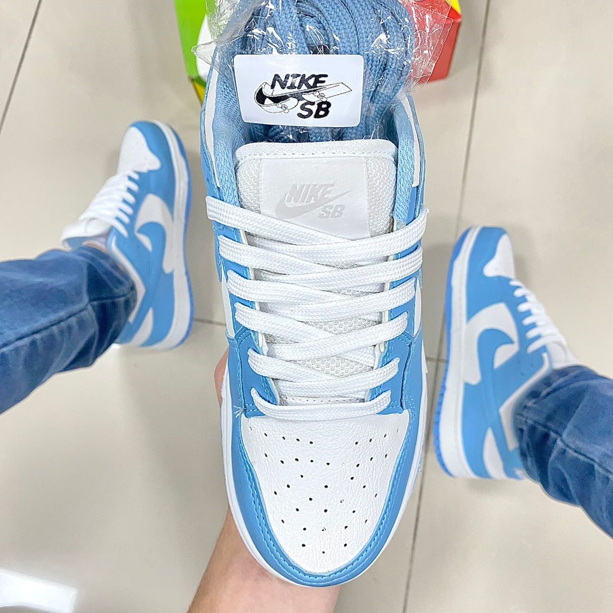 Dunk Low Azul Pastel Premium