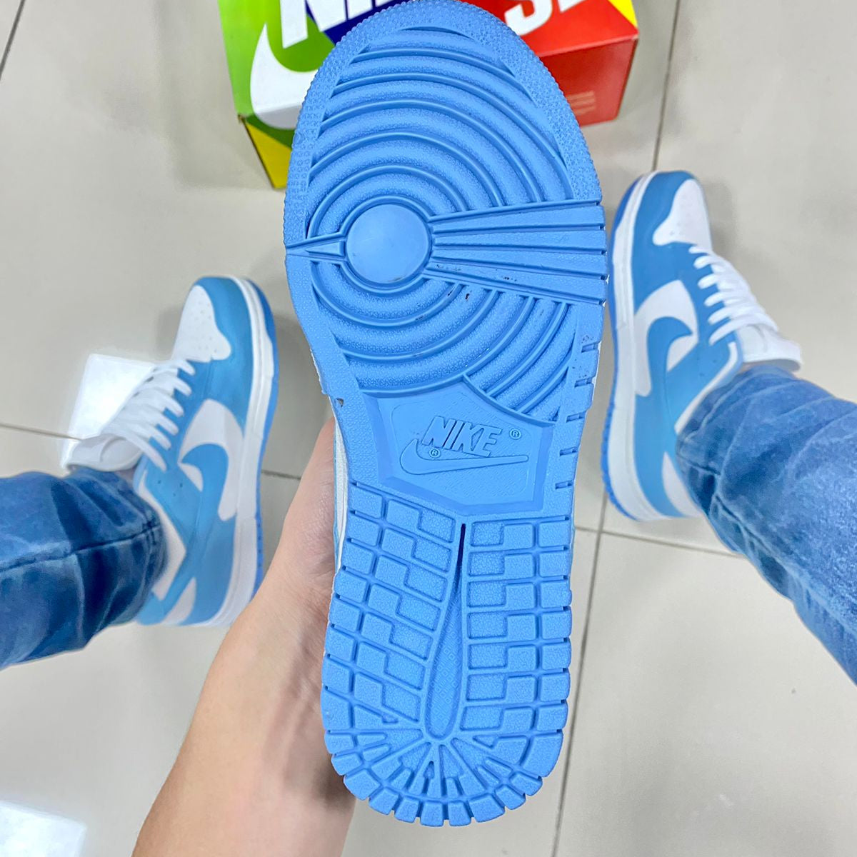 Dunk Low Azul Pastel Premium