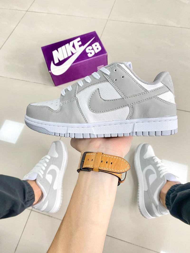 Dunk Low Grey Fog (Branco/Cinza) Premium