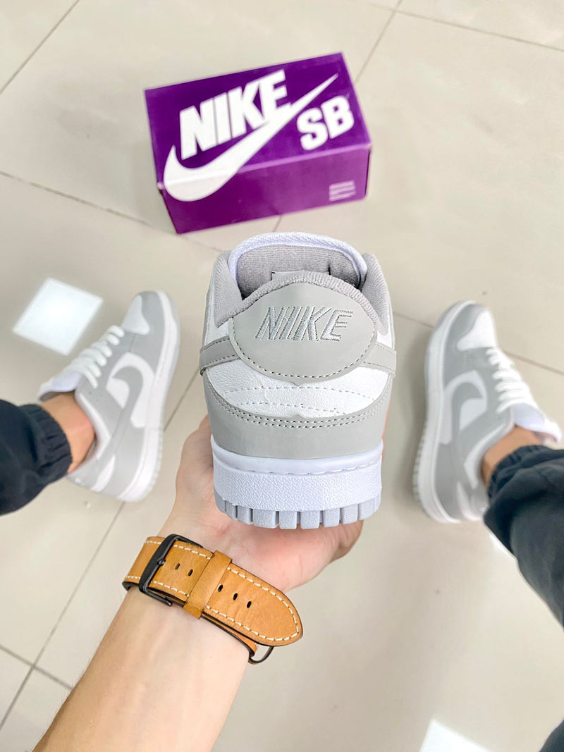 Dunk Low Grey Fog (Branco/Cinza) Premium