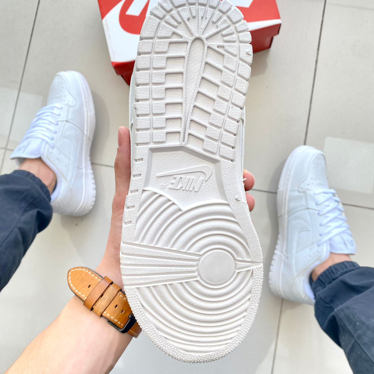 Dunk Low Pure White (Branco) Premium