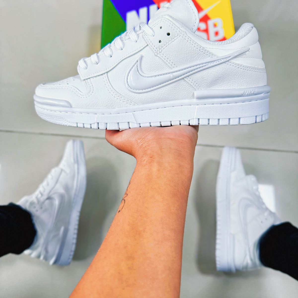 Dunk Low Twist Branco Premium