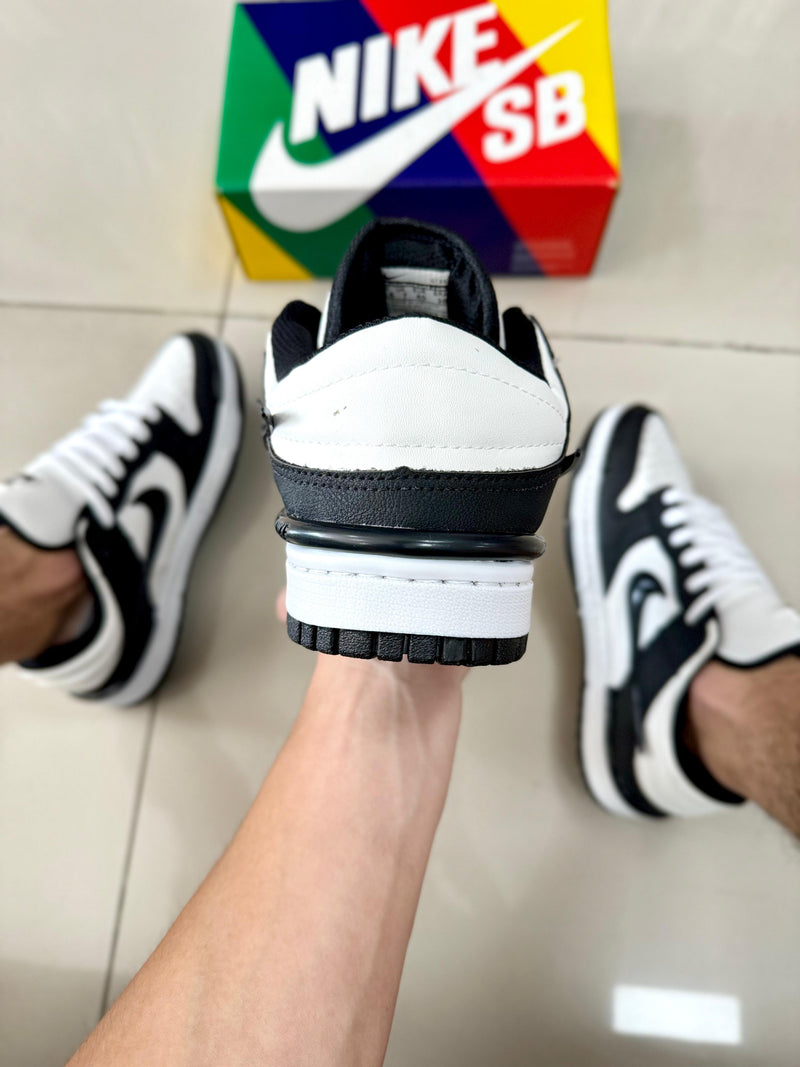 Dunk Low Twist Branco/Preto Premium
