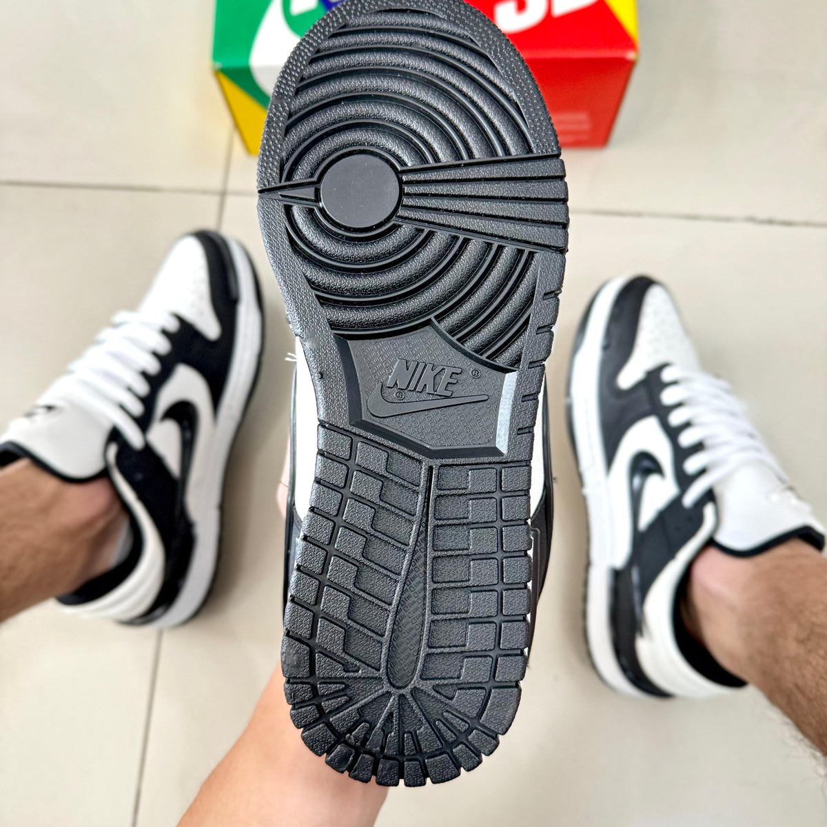 Dunk Low Twist Branco/Preto Premium