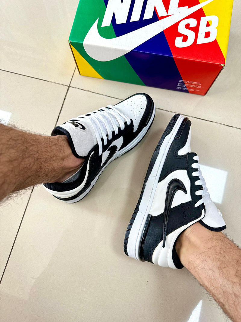 Dunk Low Twist Branco/Preto Premium
