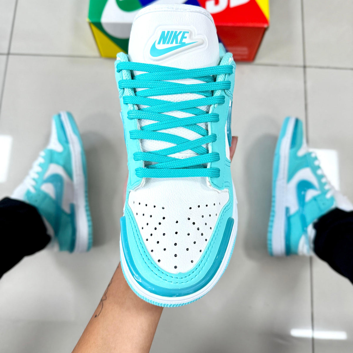 Dunk Low Twist Verde Água