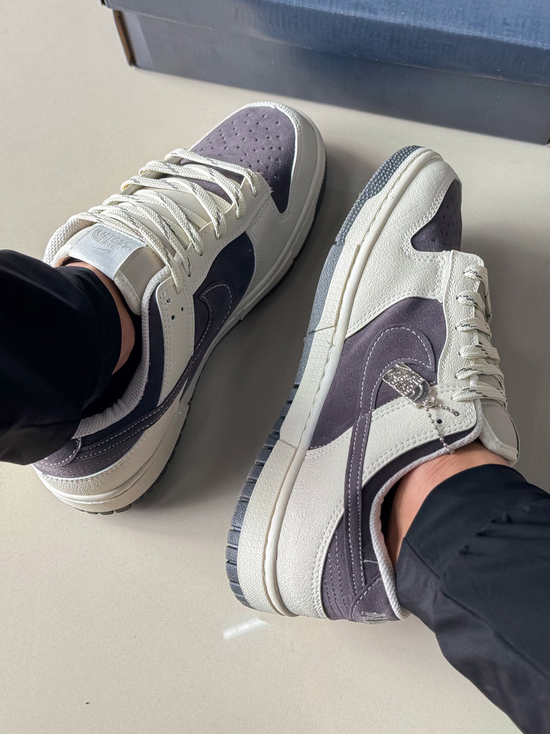 Dunk Low Bege/Cinza Premium