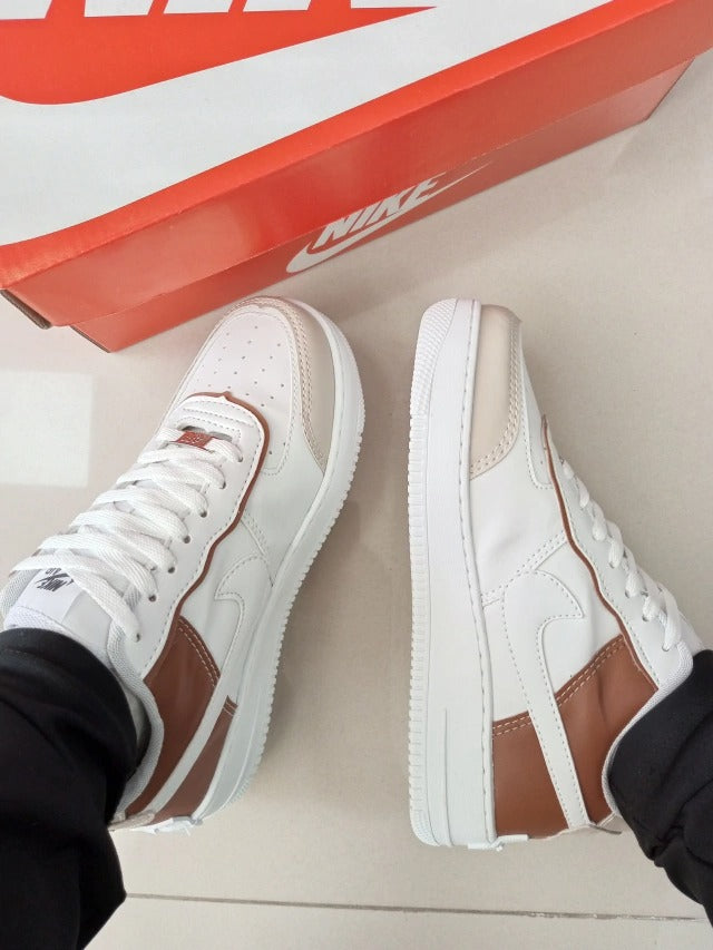 Air Force 1 Shadow Bege/Marrom