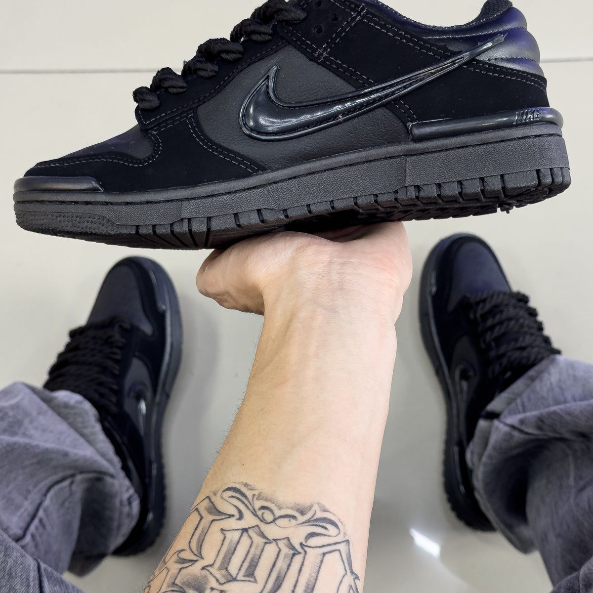 Dunk Low Twist Preto/Preto